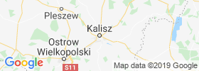 Kalisz map